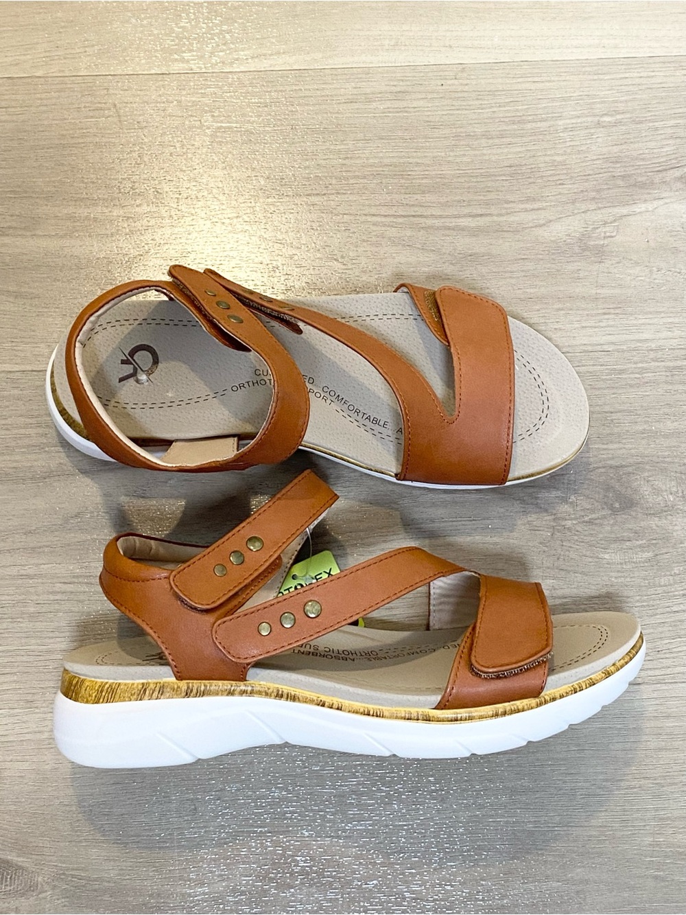 Ortorex Women Arch Support Walking Sandals Comfortable Orthotic Sandals
